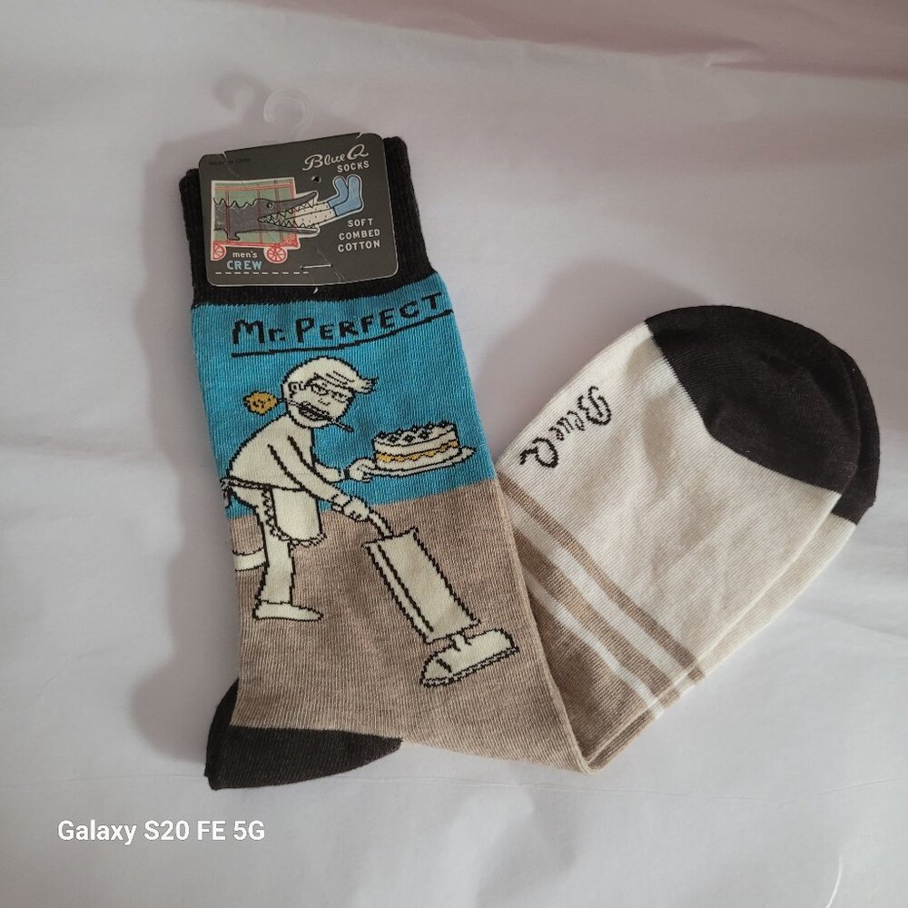 Blue Q Socks Mr Perfect